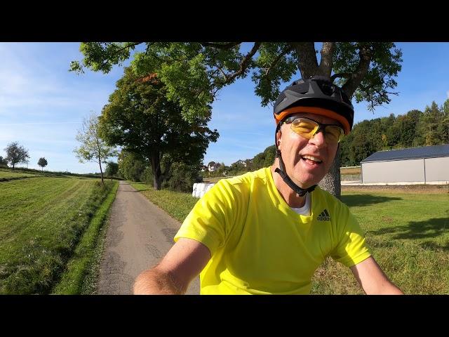 eBike Tour   Reutlingen Engstingen Marbach Gächingen Achalm   Schwäbische Alb (4k)