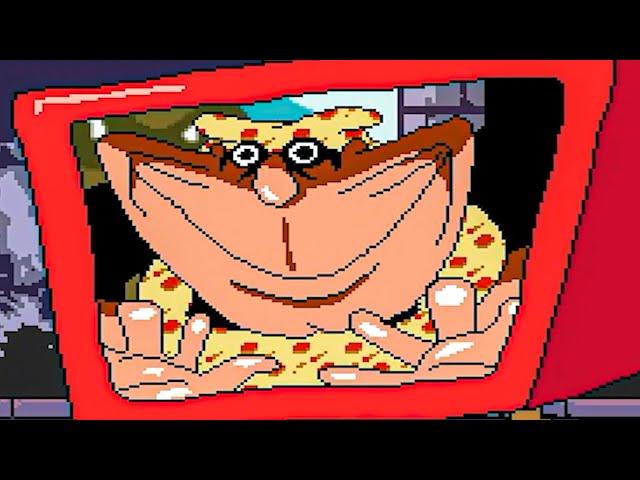 this pizza tower mod replaces everything with memes
