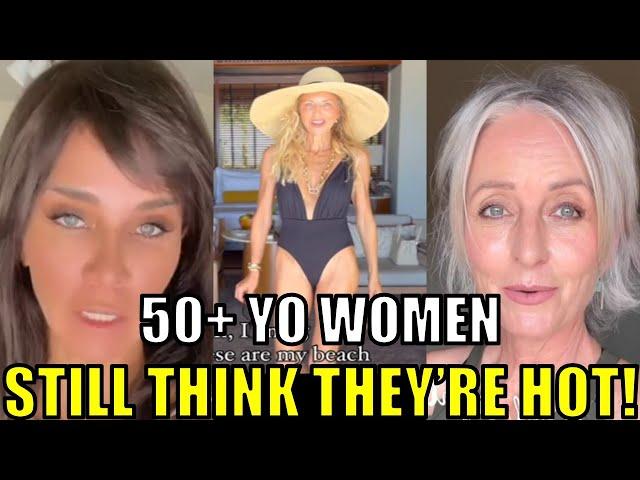 20 MIN of 50+ year old women THINKING THEY ARE STILL HOT! CLOWNWORLD!