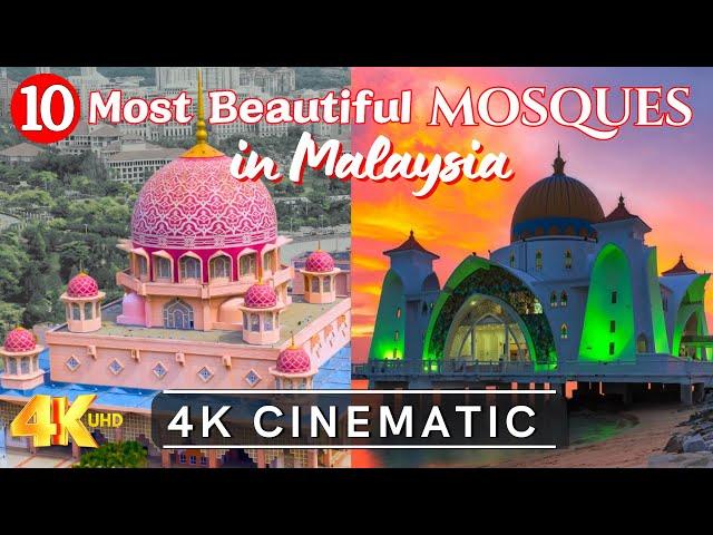 10 Most Amazing and Beautiful MOSQUES in Malaysia You Must Visit  | Masjid Tercantik Di Malaysia