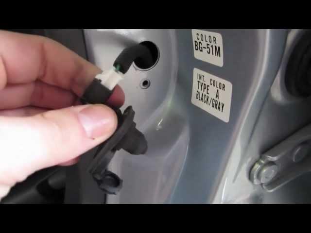 Fixing Honda Civic door jamb switch and headlight buzzer reminder alarm