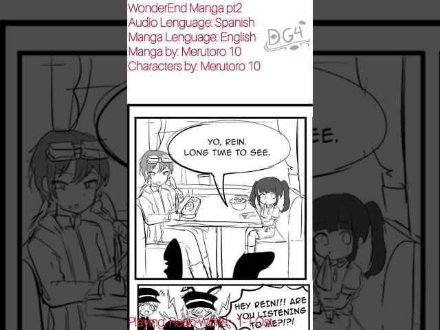Mangas de WonderEnd con mi voz PT2 #gacha #wonderend #manga #wonderend0