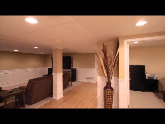 Basement Remodeling by Matrix Basement Systems - Belleville, MI Project