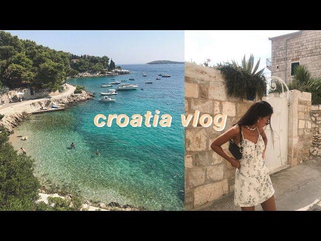 a gals trip to CROATIA // croatia vlog 2019