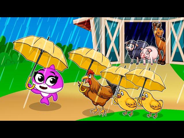 Rain Rain Go Away | Coco Rhymes | English Karaoke Songs