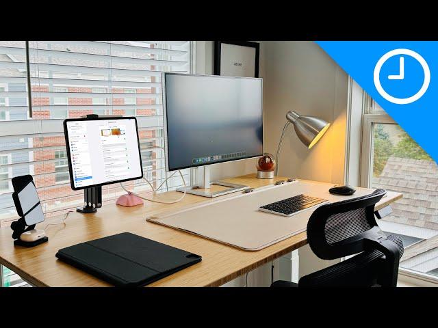 A Minimalist iPad Pro Only Desk Setup | 2023