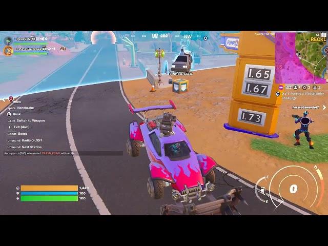 Ghost in fortnite location at gas station between reckless and restored reels go check out