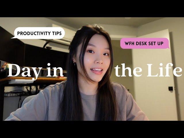 Day in the Life of a Software Engineer at Amazon | Productivity tips, WFH Desk Set Up