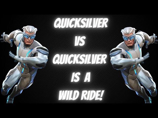 Quicksilver VS Quicksilver is the Most Fun Fight Ever!