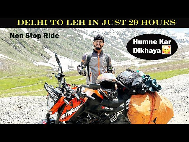 1350 KMS NON STOP DELHI TO LEH BY BIKE |EPISODE-01| ZANSKAR LADAKH 2023 | FREEWAY RIDER