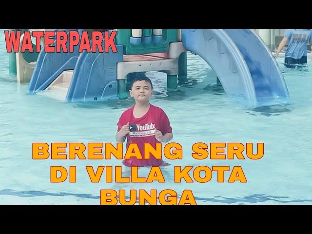 Weekend Seru Berenang di Villa Kota Bunga WaterPark Puncak