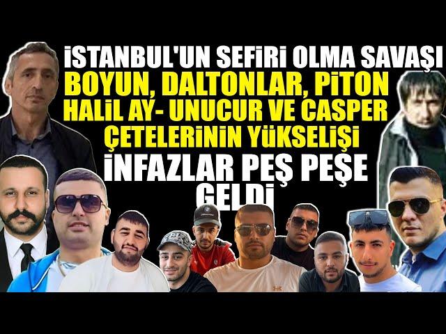 İstanbul'un Sefiri Olma Savaşı: Barış Boyun, Anucur, Daltonlar, Redkit, Casper Çetesi