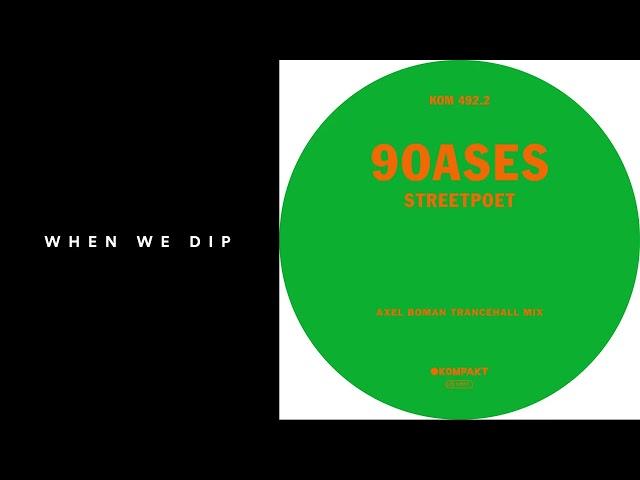 Premiere: 90ASES - Streetpoet (Axel Boman Trancehall Mix) [Kompakt]