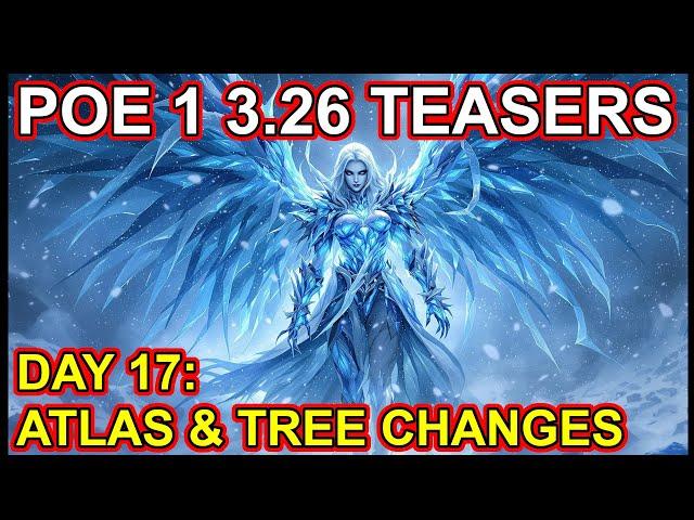 POE 1 3.26 Teasers Day 17 - Atlas and Tree Changes New Gem List Path Of Exile 1 Secrets of the Atlas