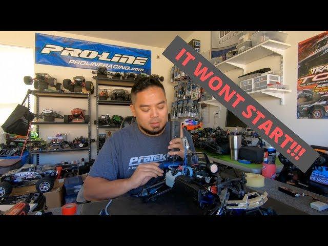 Starting My Cheap Traxxas Revo For The First Time Nitro RC Car