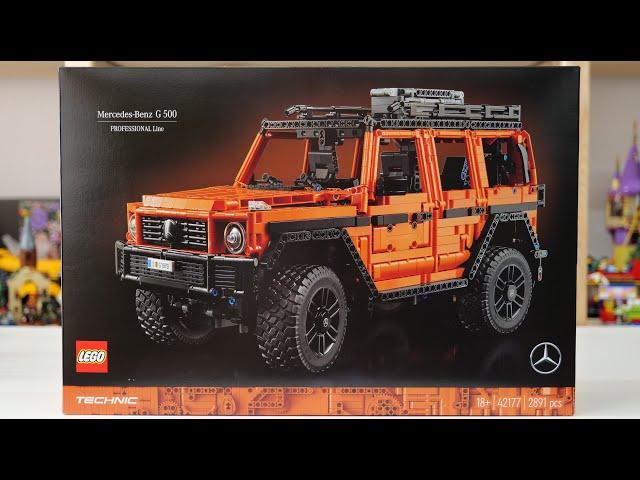 LEGO Technic 42177 Mercedes-Benz G 500 PROFESSIONAL Line - LEGO Speed Build Review