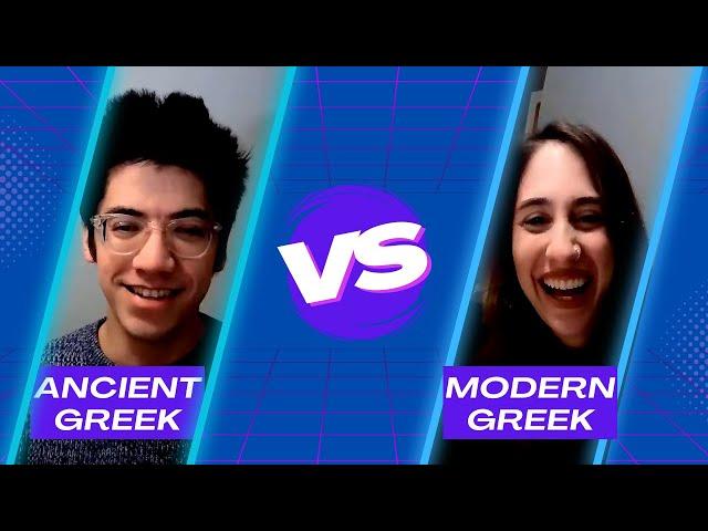 Conversation: Ancient Greek vs. Modern Greek [SUB ESP]