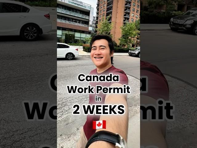  Canada Work Permit in 2 Weeks