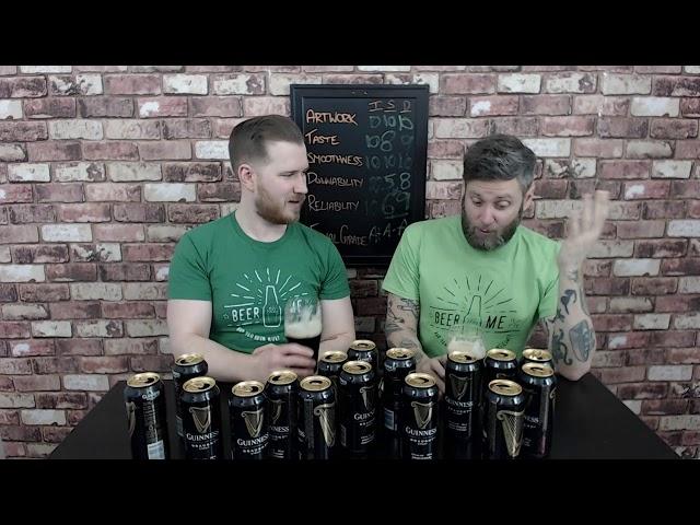 Beer Me LIVE - St. Patrick's Day Guinness Review