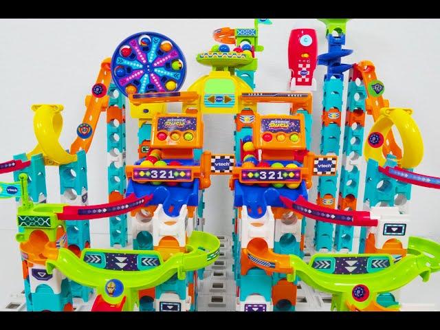 Vtech Double Marble Run Race | Big Marble Rush ASMR