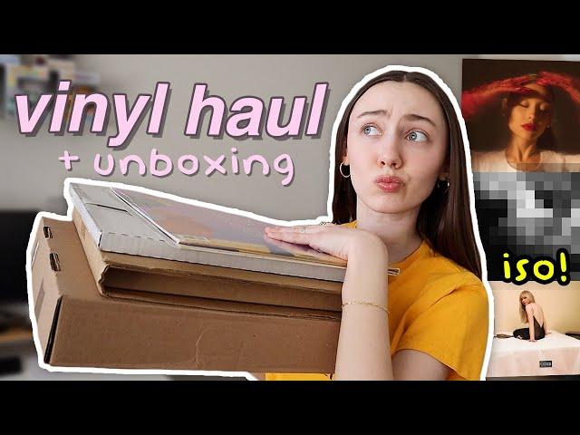 UNBOXING MY BIGGEST VINYL ISO + COLLECTIVE HAUL