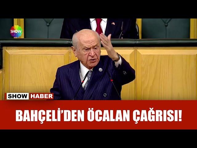 Bahçeli'den Öcalan için ''umut hakkı'' çıkışı!