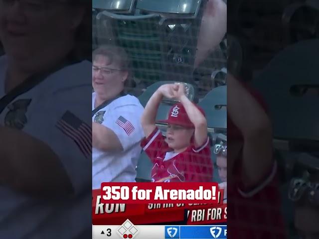 Congratulations to Nolan Arenado on his 350th career home run! 
