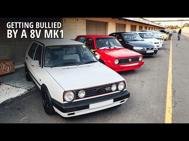 Another track day in the NA 16v Mk2 GTI - Group 2 is so much faster! | Killarney raceway