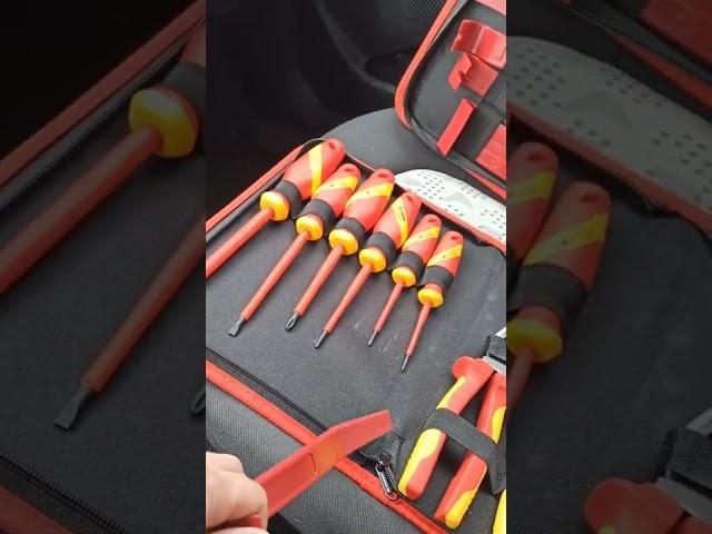 Tools for the hobby DIY enthusiast | Disassembly set + pliers and screwdrivers conveniently stored
