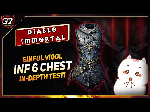 Sinful Vigor - Inferno 6 Chest | In-Depth TESTING | Diablo Immortal