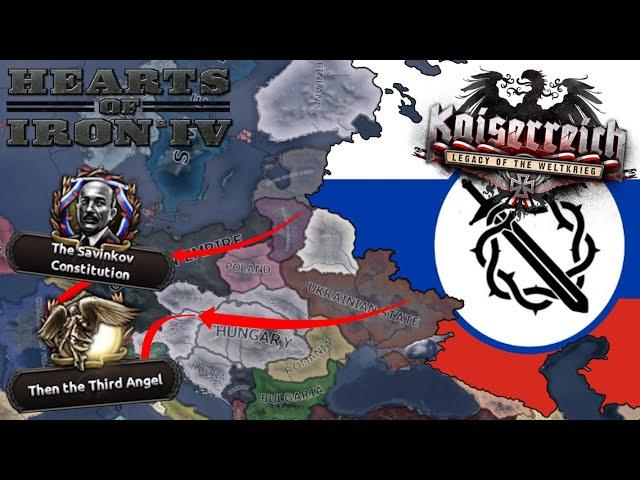 Cleansing the world of Socialism as Savinkov in Kaiserreich | Hearts of Iron IV