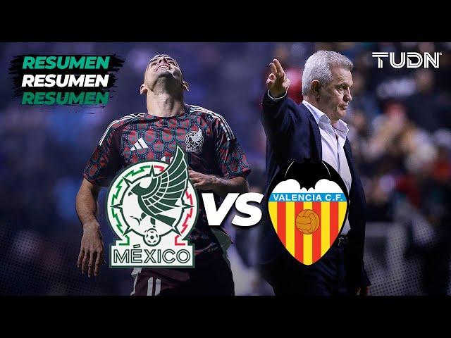 Resumen y goles | México 2-2 Valencia | Amistoso Internacional | TUDN