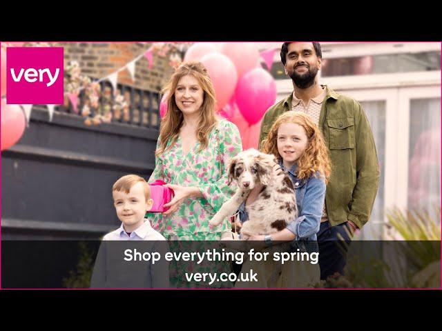 Shop everything for spring at Very | Very spring advert 2023