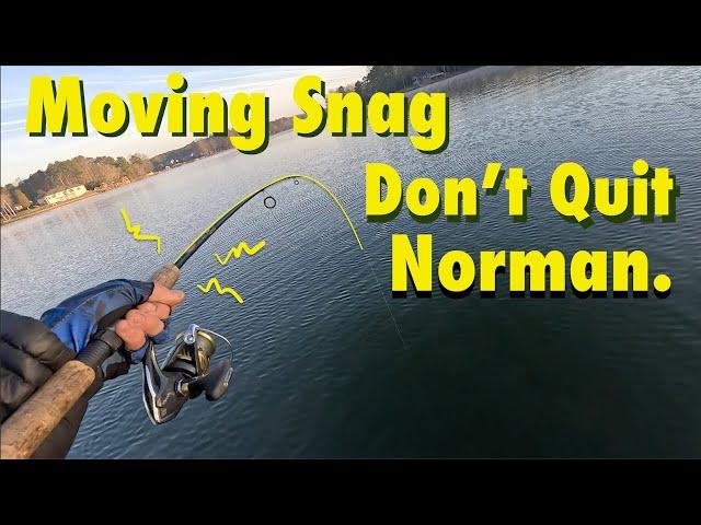 Big Blues & Spotted Bass, Big Lake Jigging (Winter) LKN