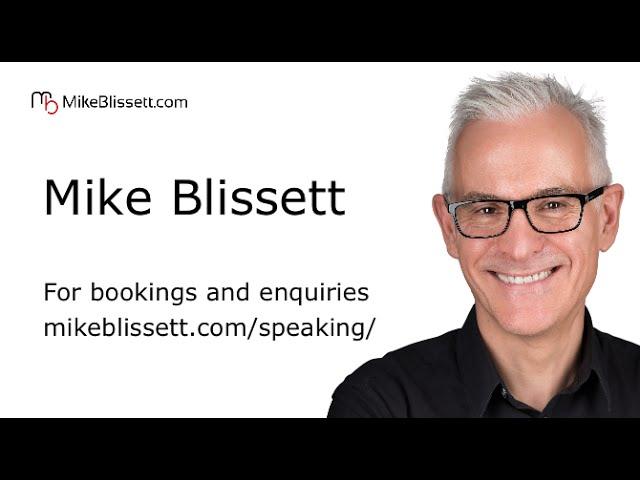 Mike Blissett Speaker Showreel