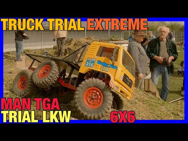 MAN TGA 6X6 REMOTE CONTROL SCALE TRIAL OFFROAD TRUCK