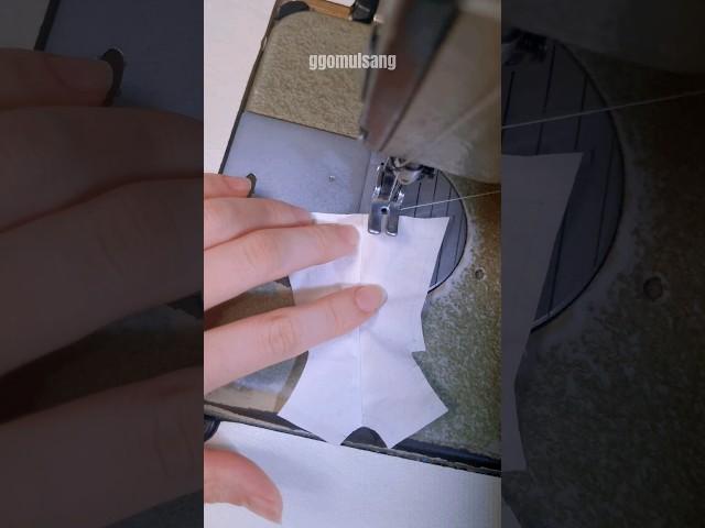 손바닥만한 자켓이라도 안감이 중요한 #인형옷만들기 #sewing