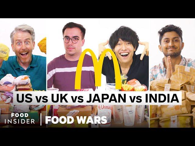 US vs UK vs Japan vs India McDonald’s | Food Wars | Food Insider