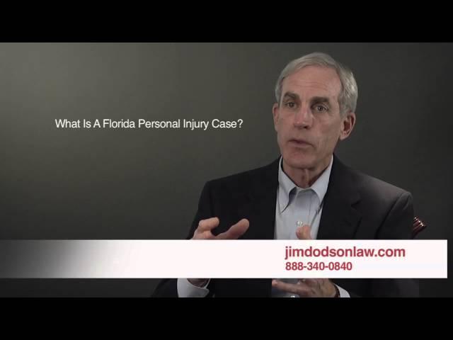 What is a Florida Personal Injury Case?