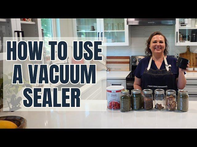 Using a Vacuum Sealer For Long Term Food Storage