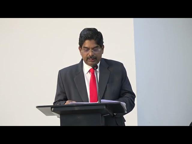 Mr. P. Wilson, Senior Advocate, Member of Parliament (Rajya Sabha). Speech @ Bar Council