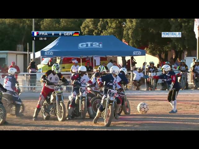 MOTOBALL EURO-2017. France - Germany // Франция - Германия