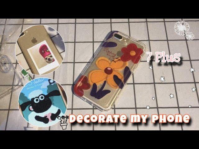  Decorating my iphone 7Plus in 2024  ~ aesthetic vlog ~