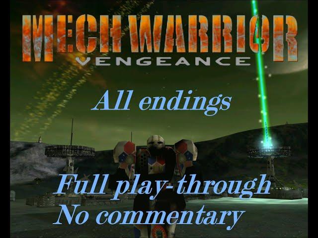 [Longplay, No Commentary] MechWarrior 4: Vengeance (PC, 2000) 1080p Full Play-through