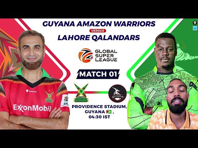 GUY vs LAH Dream11, GUY vs LAH Dream11 Prediction, Guyana vs Lahore Global Super League Dream11 Team