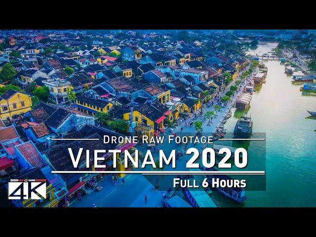 【4K】 Drone RAW Footage  This is VIETNAM 2020  Saigon  Da Nang  Hue  Hoi An UltraHD Stock UHD