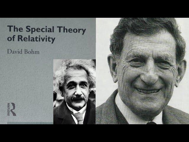 David Bohm's book on the theory of special relativity