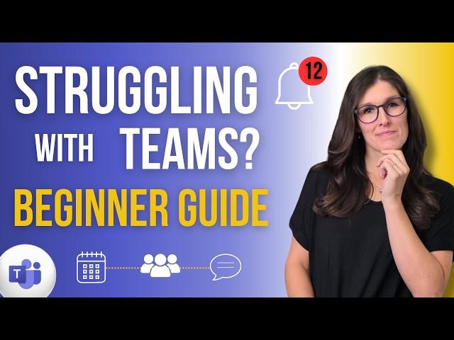 Microsoft Teams Tutorial for Beginners 2025 | Everything You Need To Know