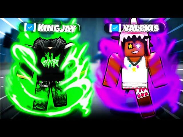 KING JAY And @Valekis DESTROY THE ENTIRE SERVER.. | The Strongest Battlegrounds