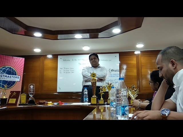 Level 3 Speech by TM Chayan